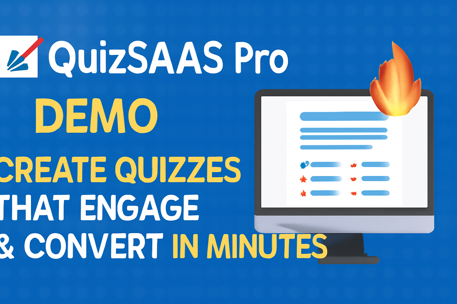 QuizSAAS Pro Review: Effortless Quiz Creation That Converts